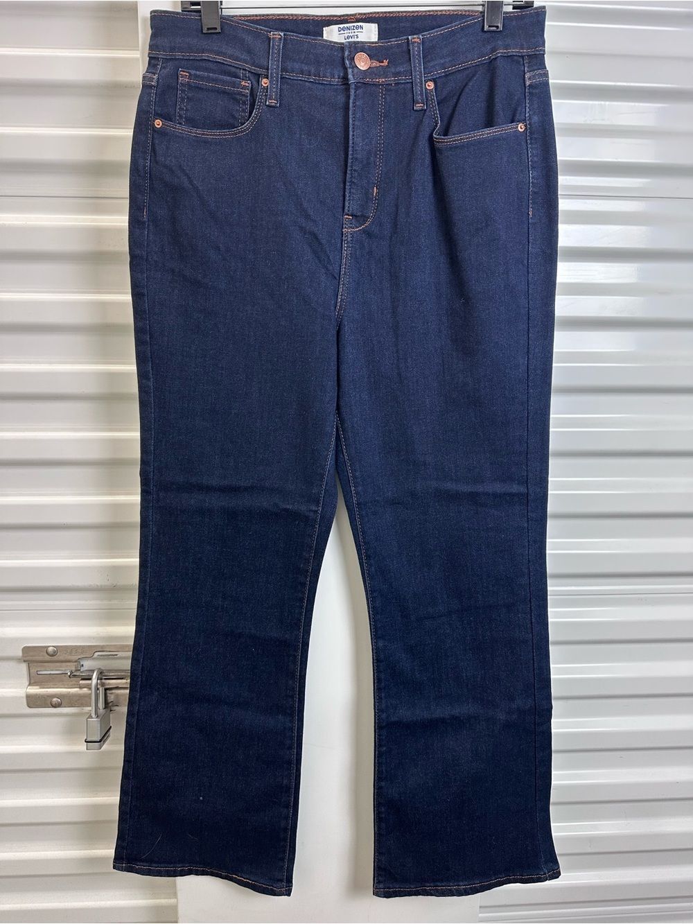DENIZEN by LEVIS ultra highrise Crop Flare Jean